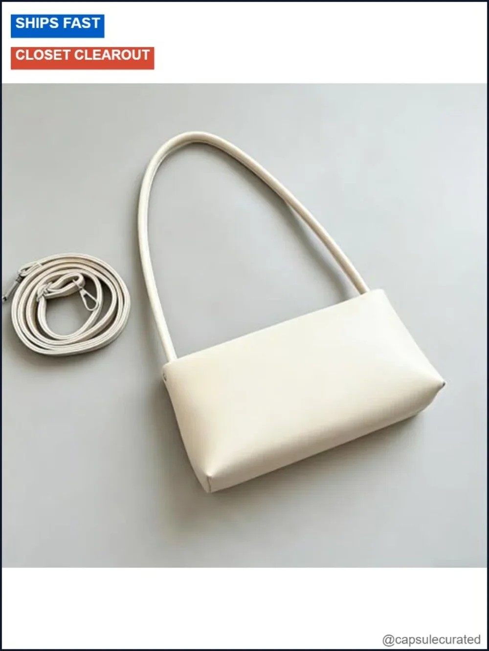 Mini Hobo Bag Faux Leather Underarm Shoulder Purse with Zipper